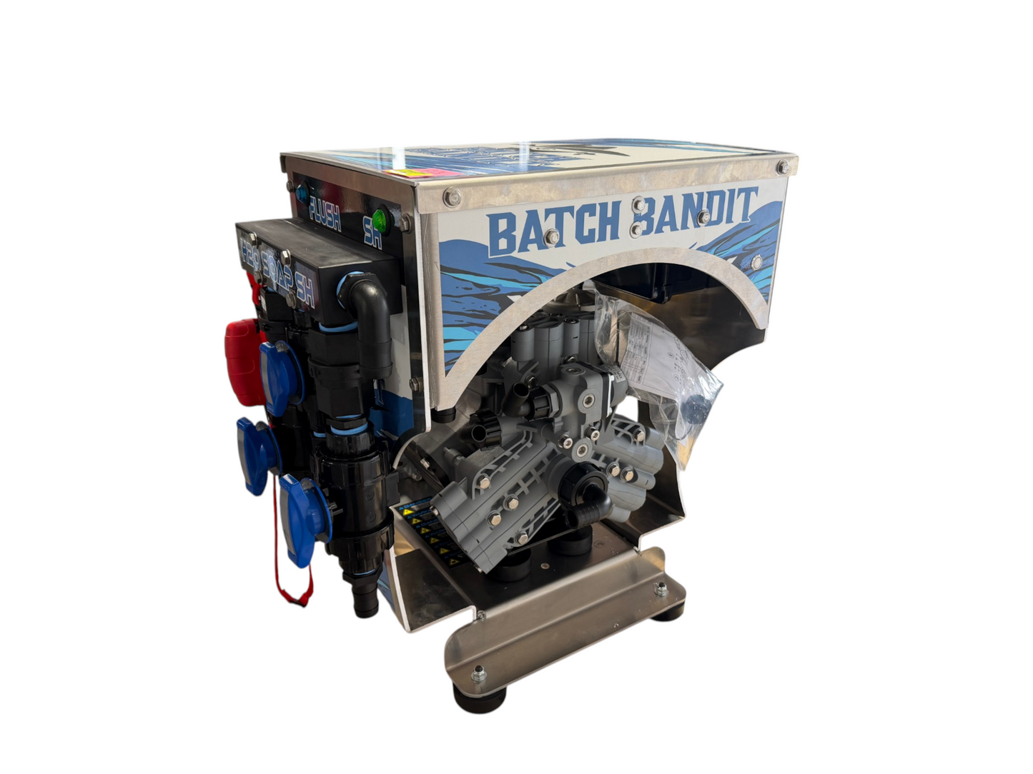 Honda Comet P40 Batch Bandit – Remote Proportioning & Automatic Flush Softwash System