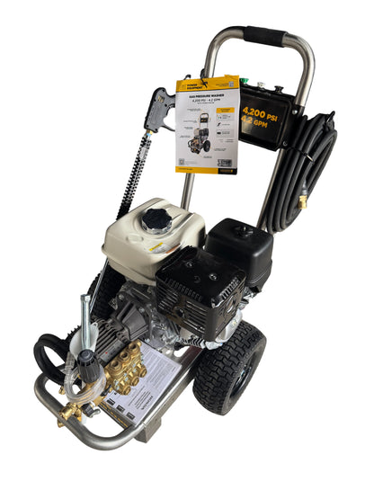 BE Scratch & Dent Honda GX390 Pressure Washer 4200 PSI 4.2 GPM B4213HSCS 361405
