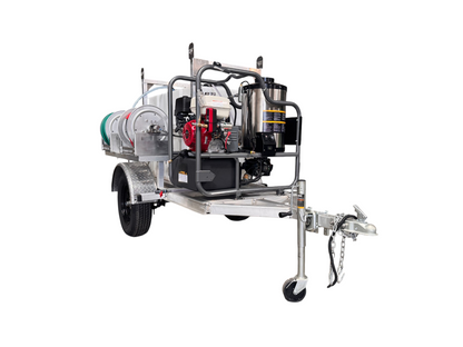 The Nano Series 4x8 Hot Water Pressure Washing Trailer Package