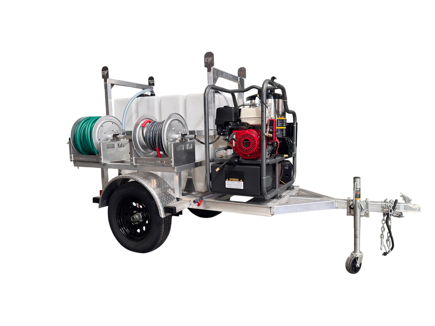 The Nano Series 4x8 Hot Water Pressure Washing Trailer Package