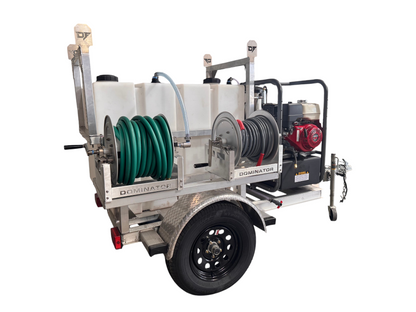 The Nano Series 4x8 Hot Water Pressure Washing Trailer Package