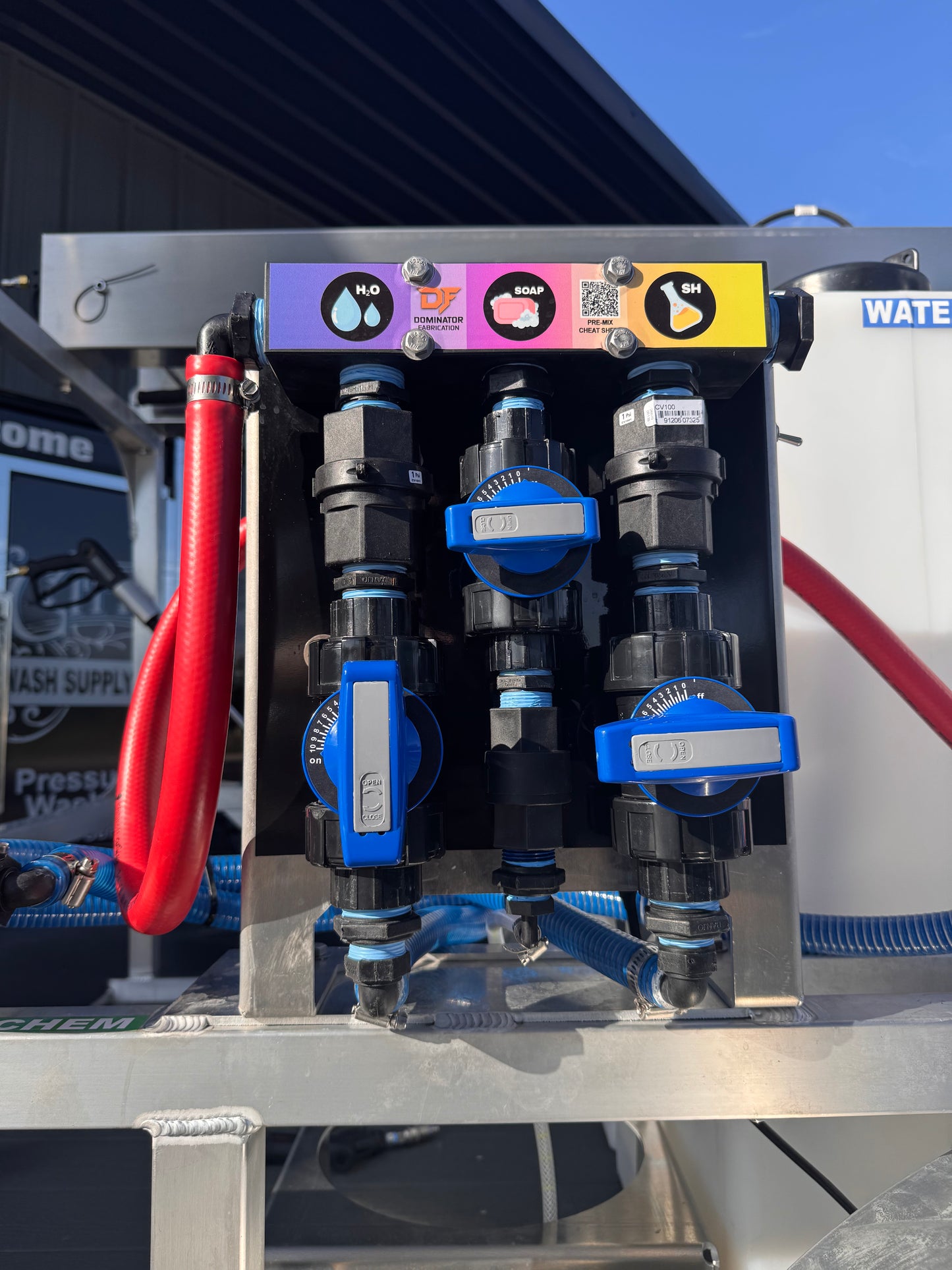 The Micro Series - 5x10 Aluminum Pressure & Softwash Trailer