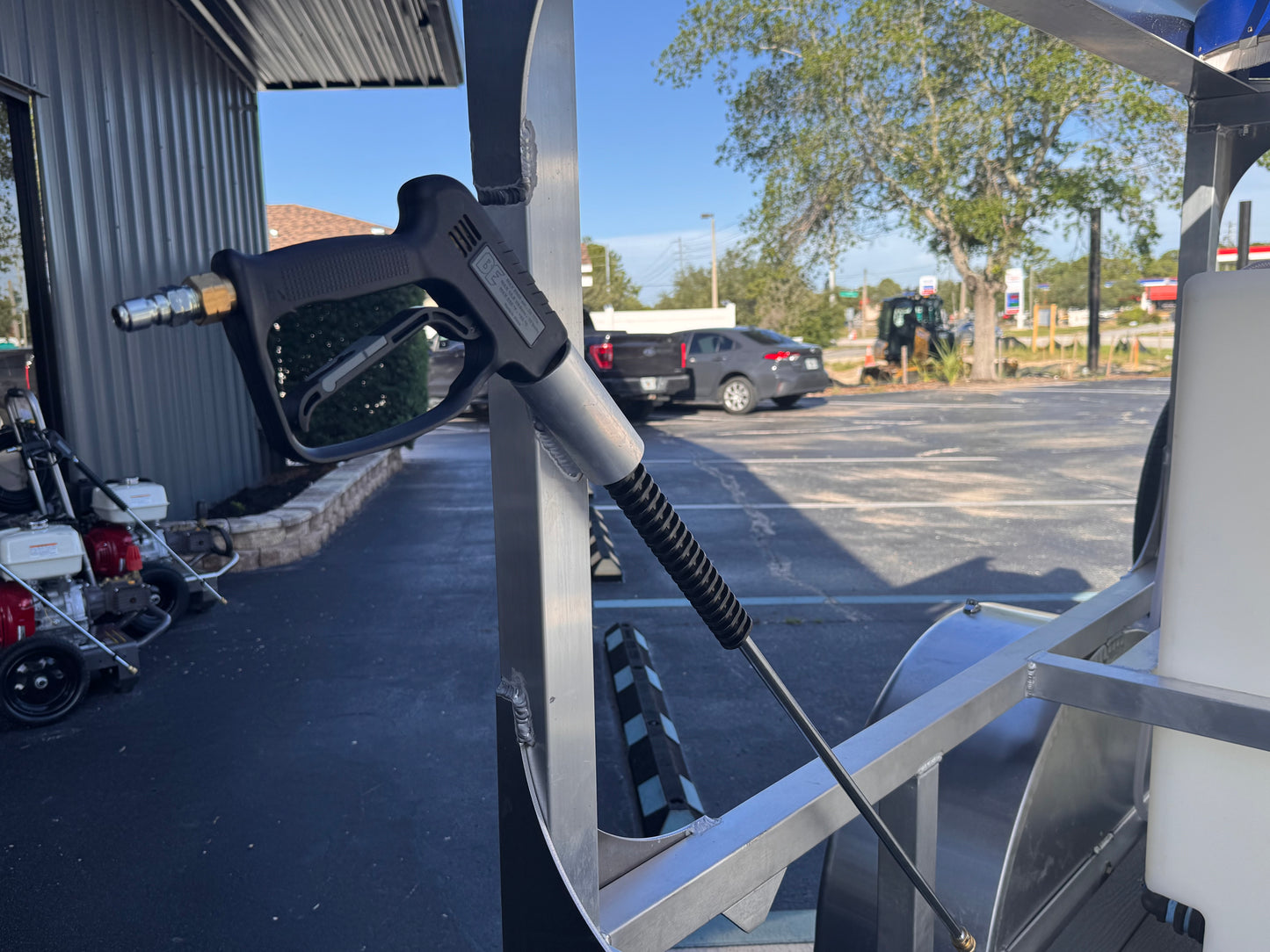 The Micro Series - 5x10 Aluminum Pressure & Softwash Trailer