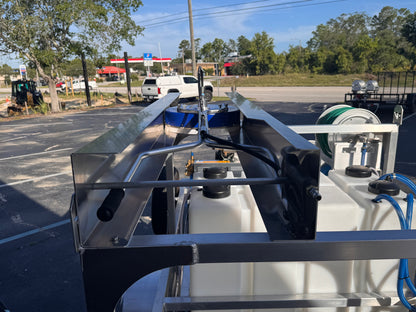 The Micro Series - 5x10 Aluminum Pressure & Softwash Trailer