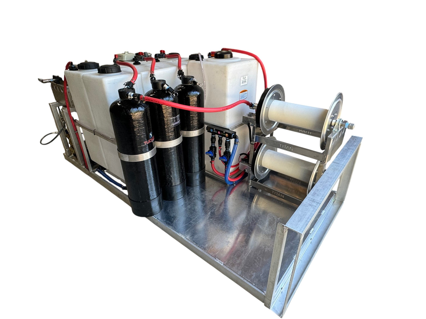 Stallion Van Skid – Compact Soft Wash & Pressure Wash Skid System