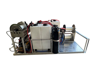 Stallion Van Skid – Compact Soft Wash & Pressure Wash Skid System
