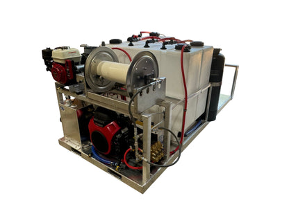 Stallion Van Skid – Compact Soft Wash & Pressure Wash Skid System