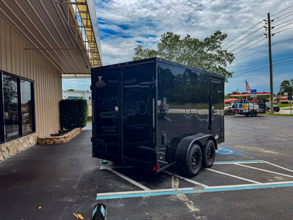 Enclosed 6x12 Pressure & Soft Washing Trailer with Heat