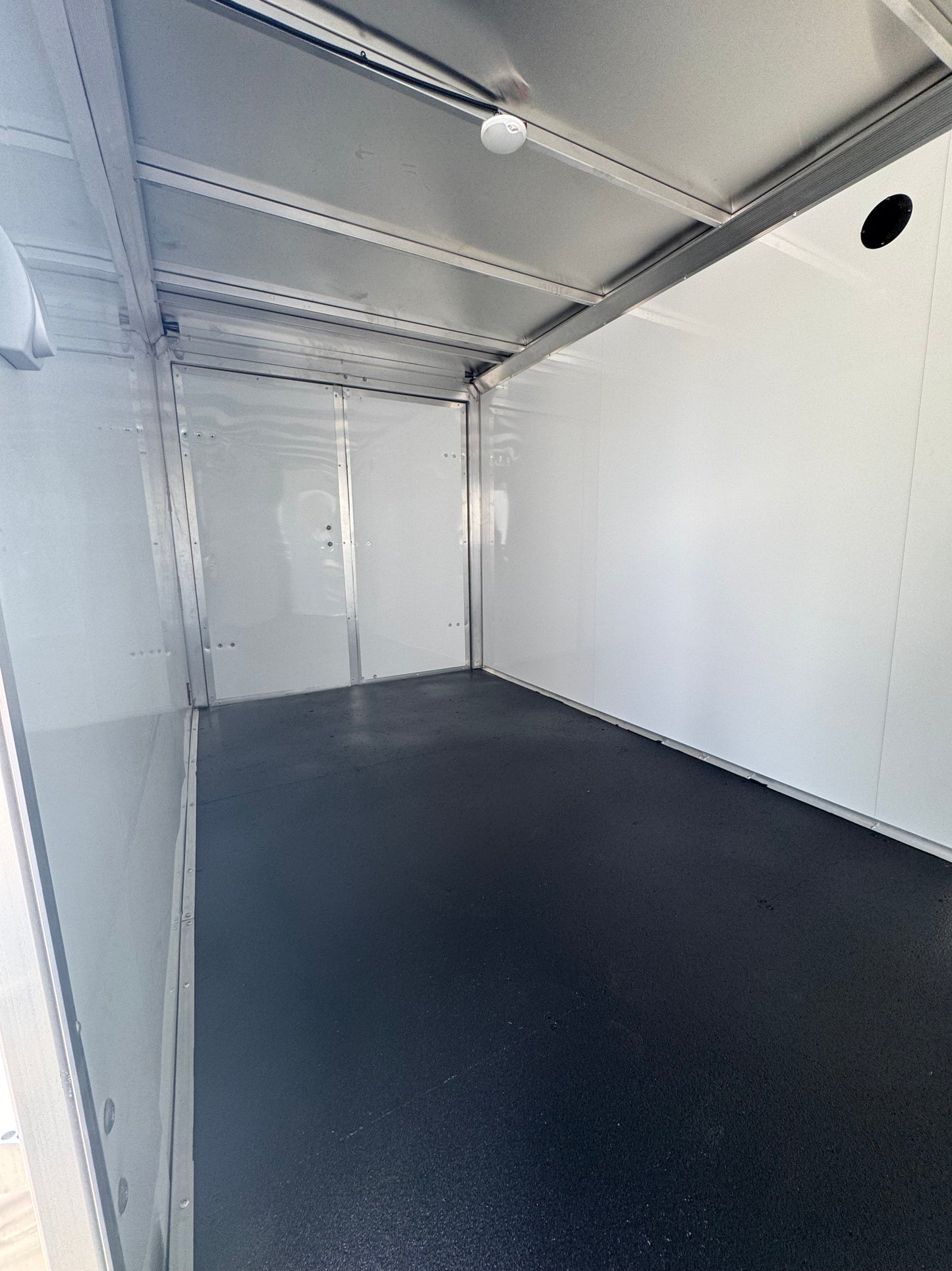 Alcom 7x16 Aluminum Tandem Axle Enclosed Trailer - 10k
