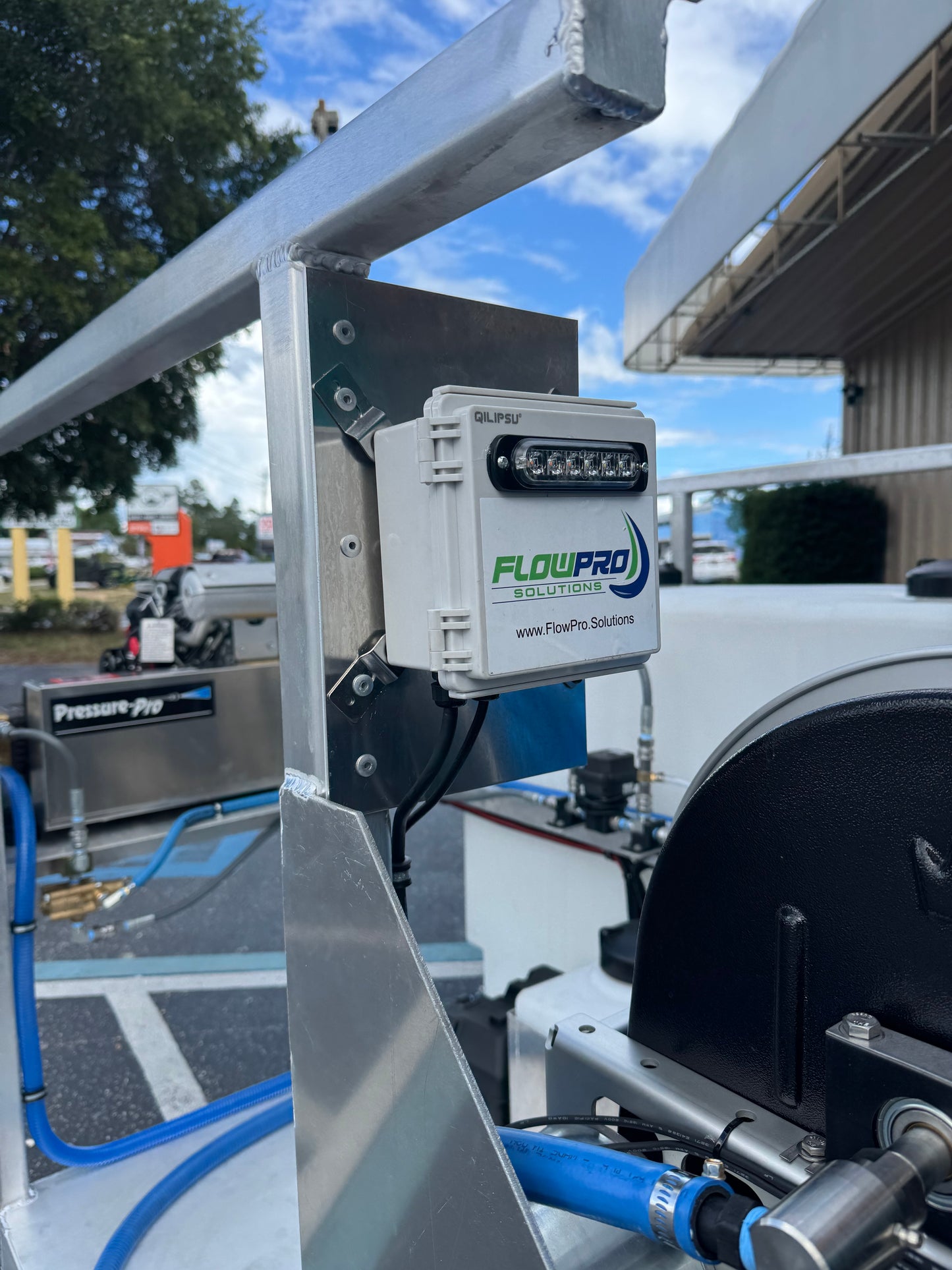 The Stallion 5.5' Pressure & Soft Washing Truck Bed Skid