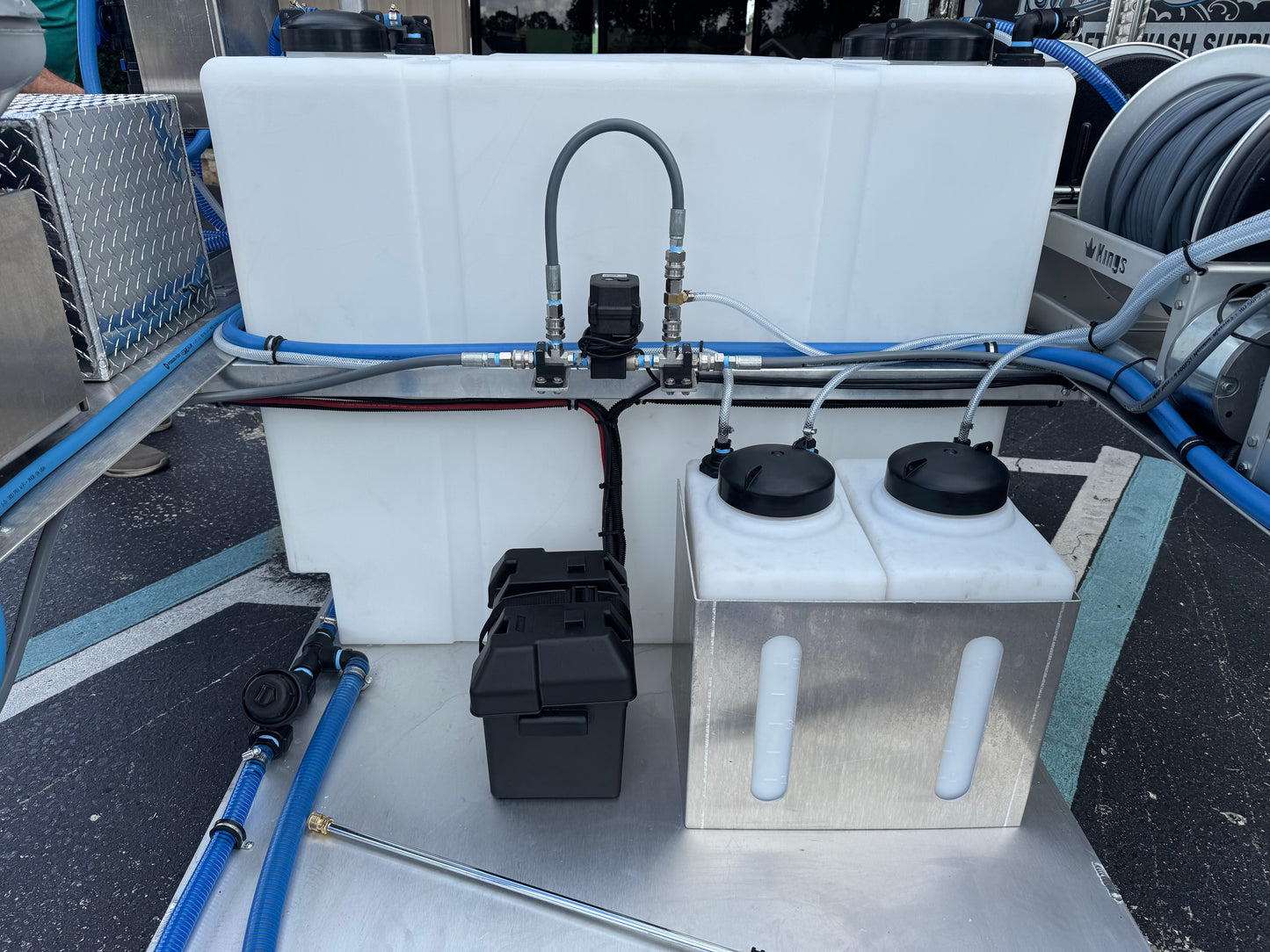 The Stallion 5.5' Pressure & Soft Washing Truck Bed Skid