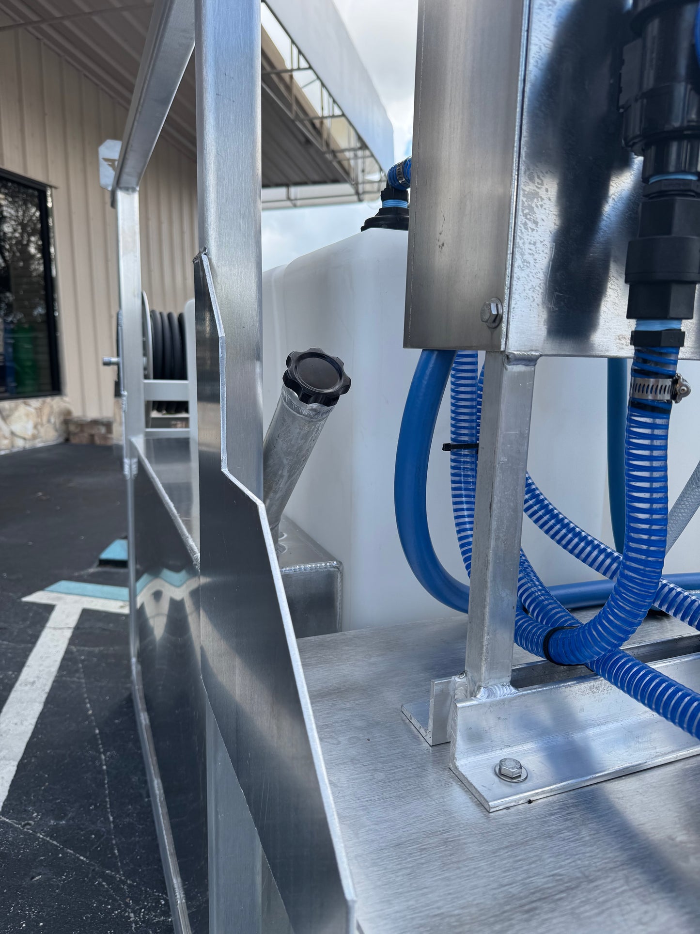 The Stallion 5.5' Pressure & Soft Washing Truck Bed Skid