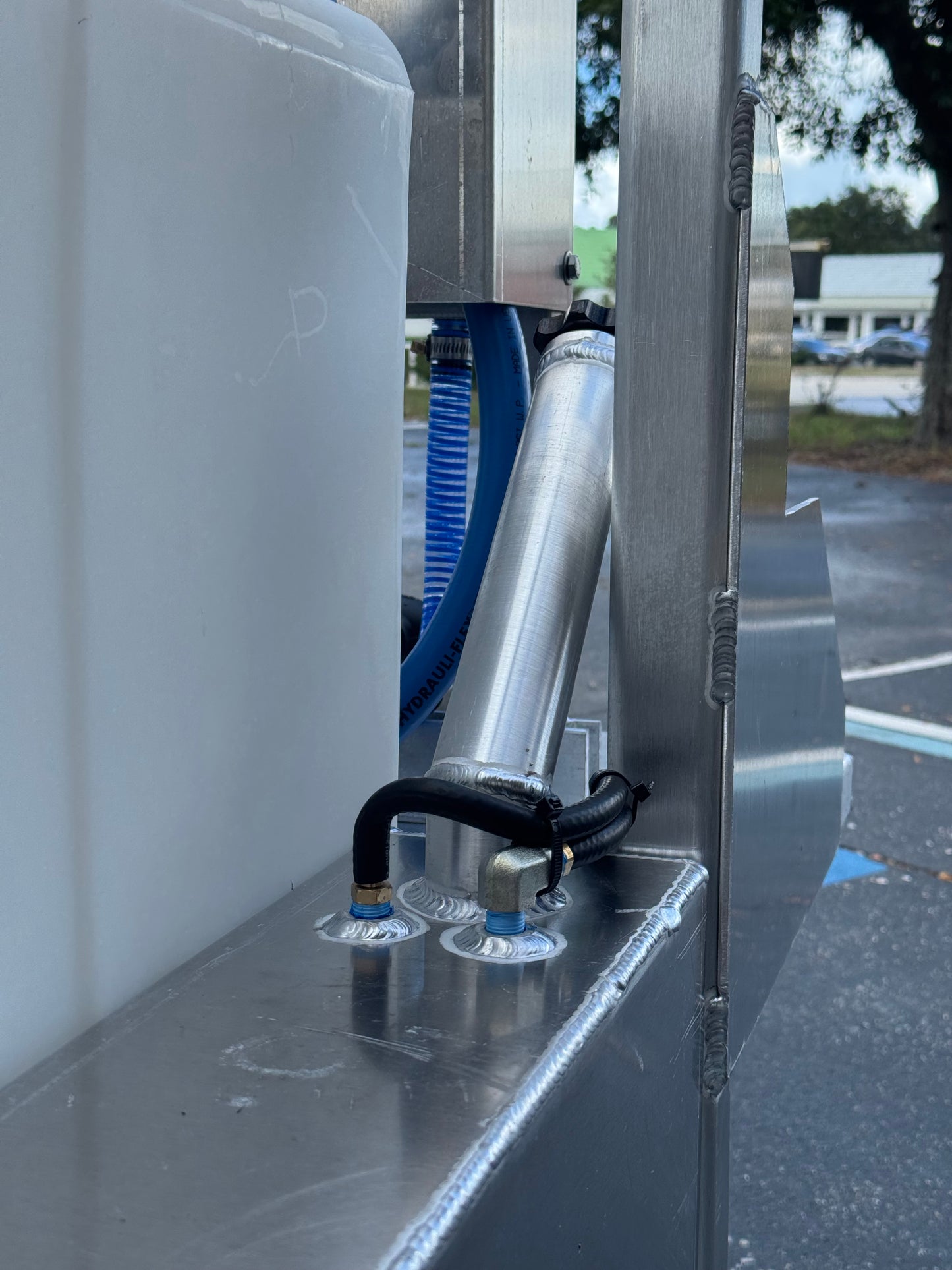 The Stallion 5.5' Pressure & Soft Washing Truck Bed Skid