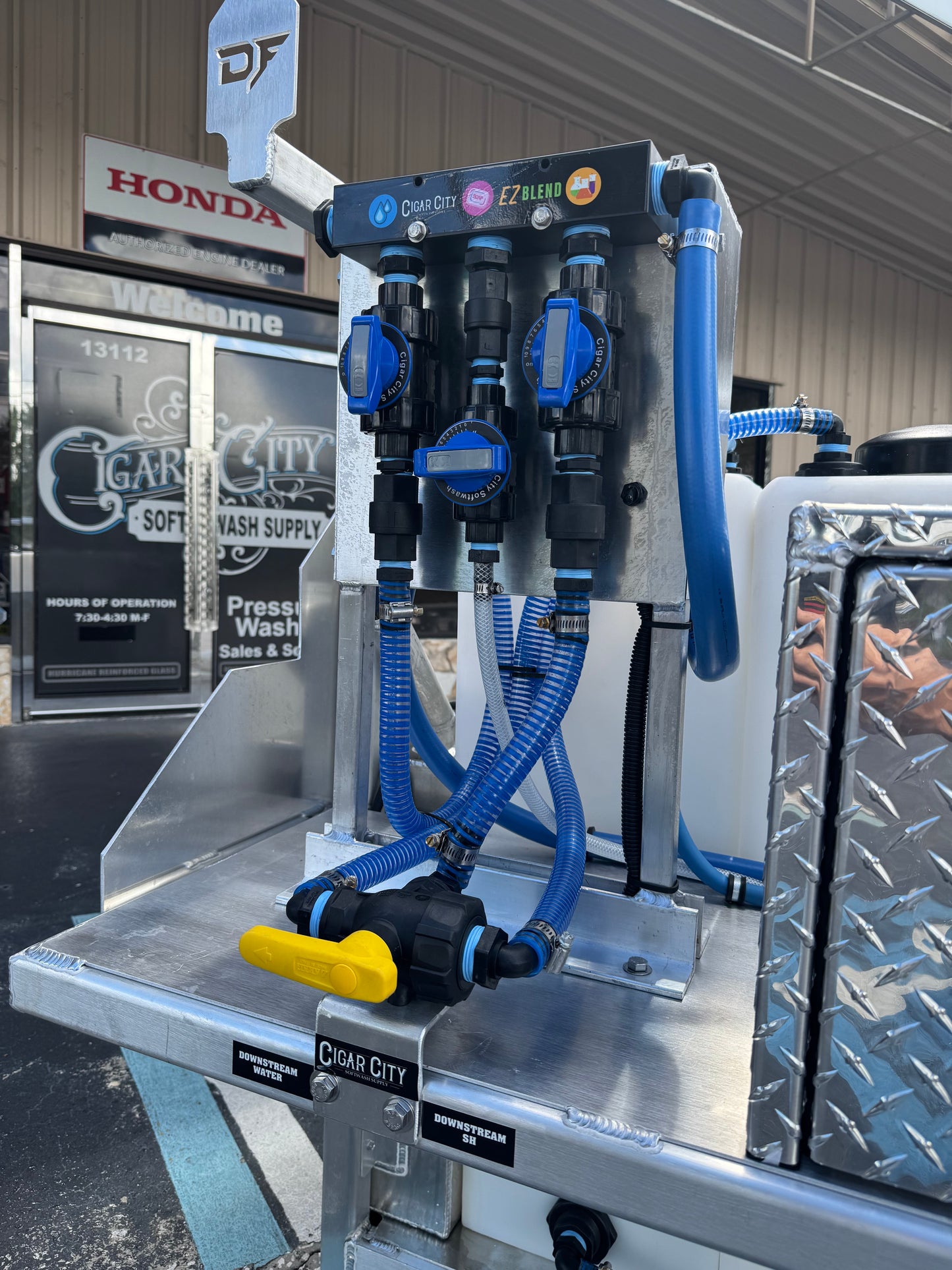 The Stallion 5.5' Pressure & Soft Washing Truck Bed Skid