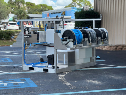 The Stallion 5.5' Pressure & Soft Washing Truck Bed Skid