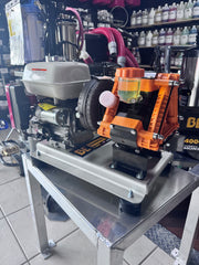 BE Power Equipment Udor Zeta 11 GPM 300 PSI Gas Soft Wash System – Honda GX200 Electric Start