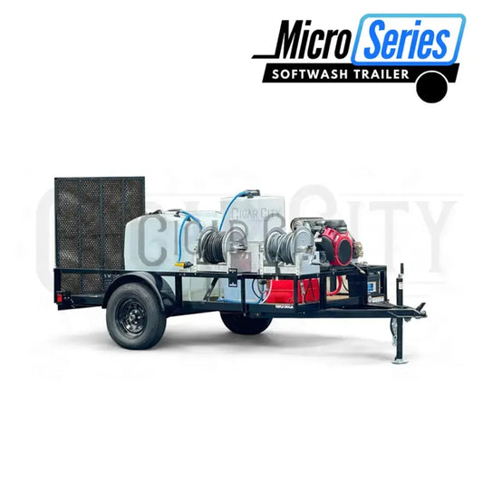 The Micro Series - 5x10 Pressure & Softwash Trailer Complete Rigs Cigarcity Softwash.