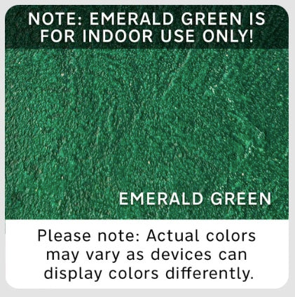 Water Shades - Semi-Transparent Concrete Stain 310-1GEG Emerald Green, Interior Use Only