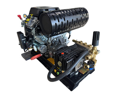 Simpson 2800 PSI at 10.0 GPM CRX® 750 Gear Drive with UDOR® Triplex Plunger Pump Cold Water Gas Industrial Pressure Washer 65422