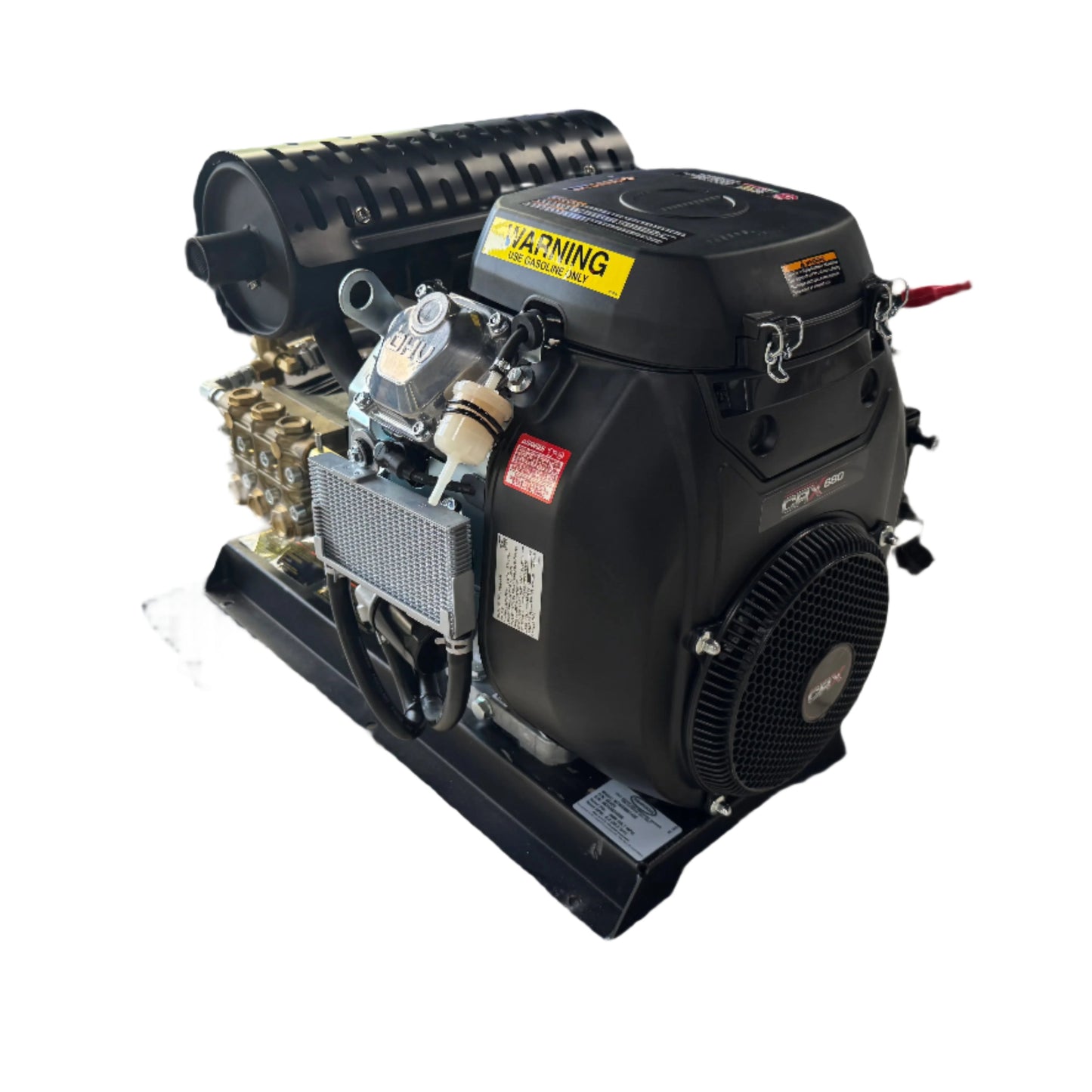 Simpson 2800 PSI at 10.0 GPM CRX® 750 Gear Drive with UDOR® Triplex Plunger Pump Cold Water Gas Industrial Pressure Washer 65422