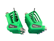 Green Suttner soft wash nozzles for professional cleaning equipment