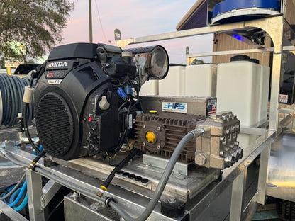 IN STOCK! - The Micro Series - 5x10 Aluminum Pressure & Soft Washing Trailer