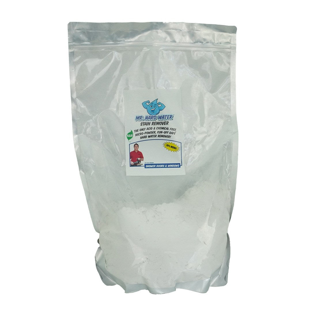 JFlint Mr. Hardwater Micro Mineral Powder WindowCleaner.com