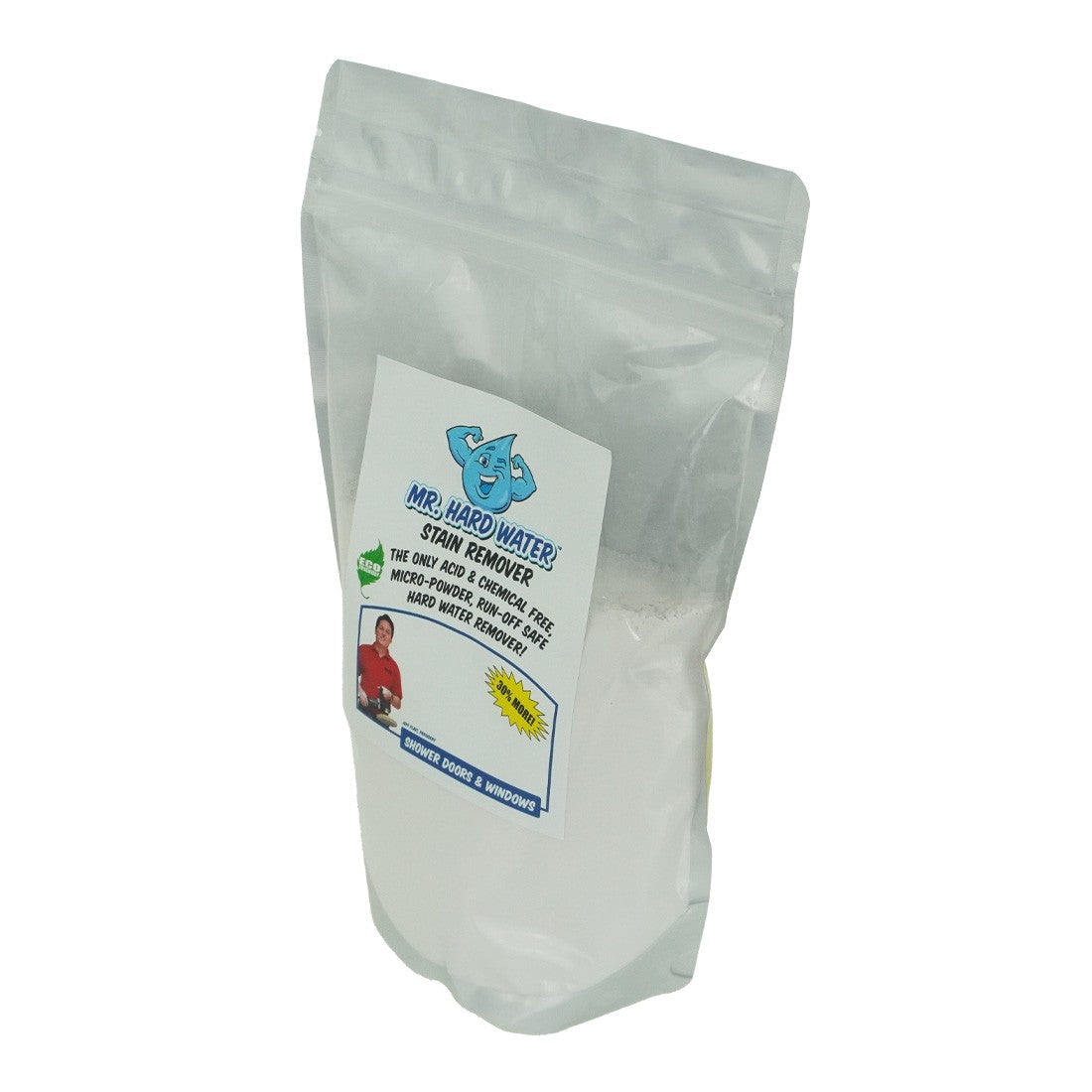 JFlint Mr. Hardwater Micro Mineral Powder WindowCleaner.com
