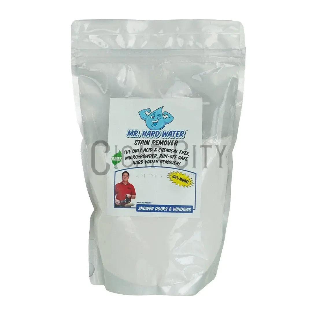 JFlint Mr. Hardwater Micro Mineral Powder WindowCleaner.com