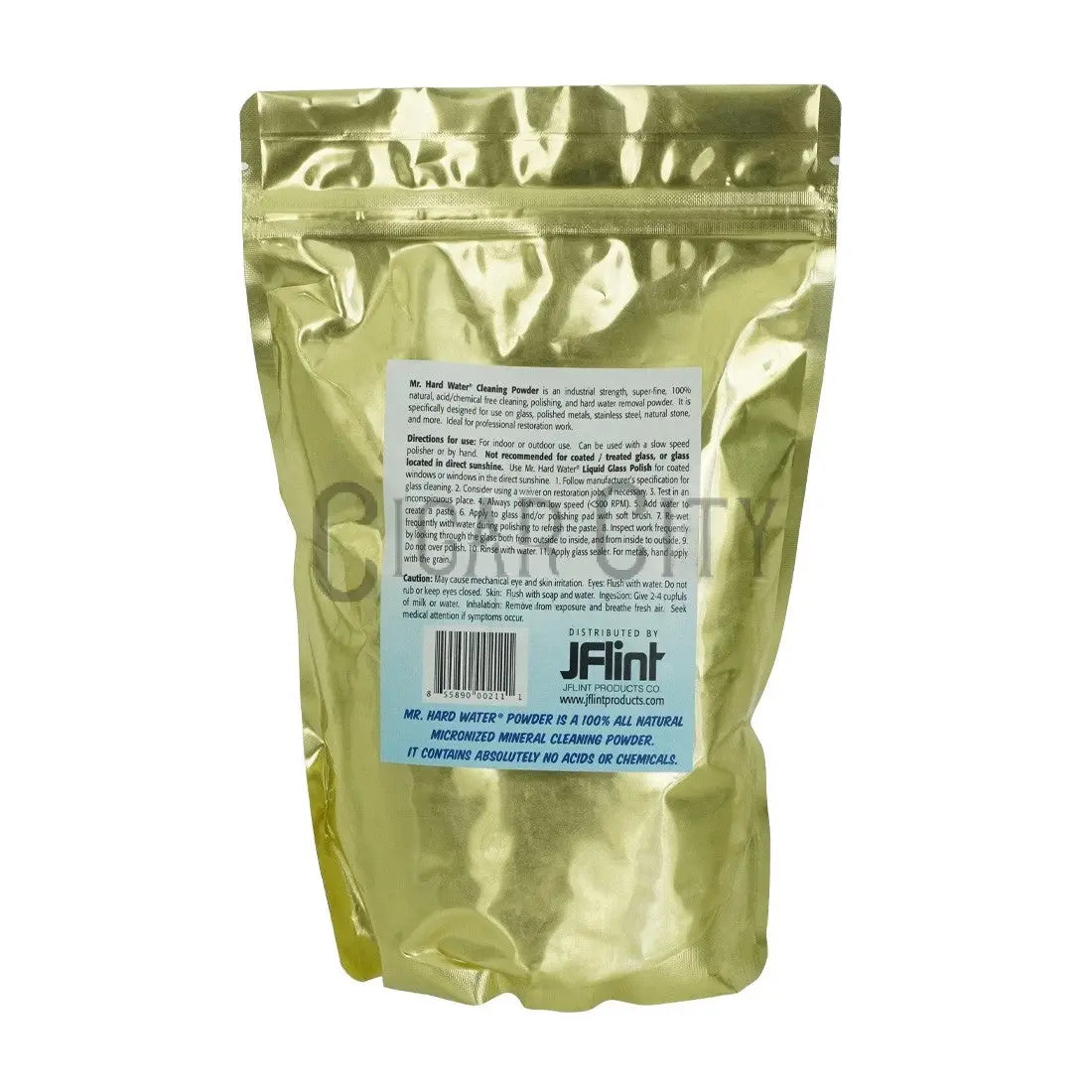 JFlint Mr. Hardwater Micro Mineral Powder WindowCleaner.com