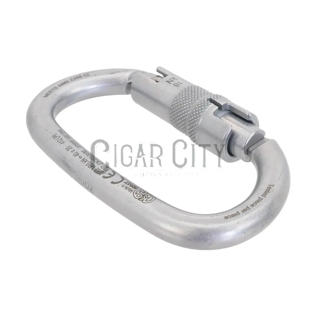 KONG Carbon Carabiner - Ovalone Autoblock ANSI WindowCleaner.com