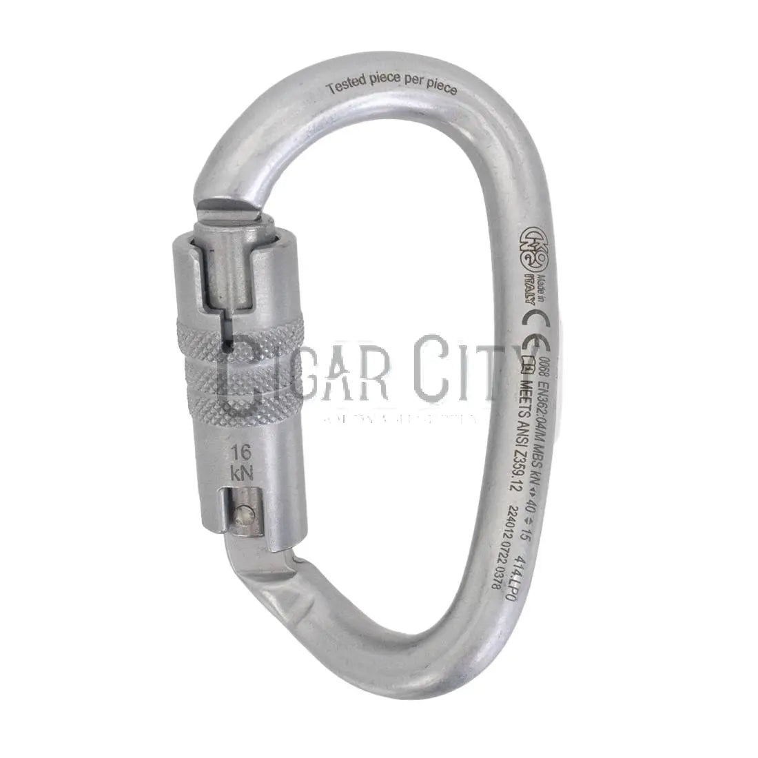 KONG DNA Carabiner - Ovalone Twist Lock ANSI WindowCleaner.com