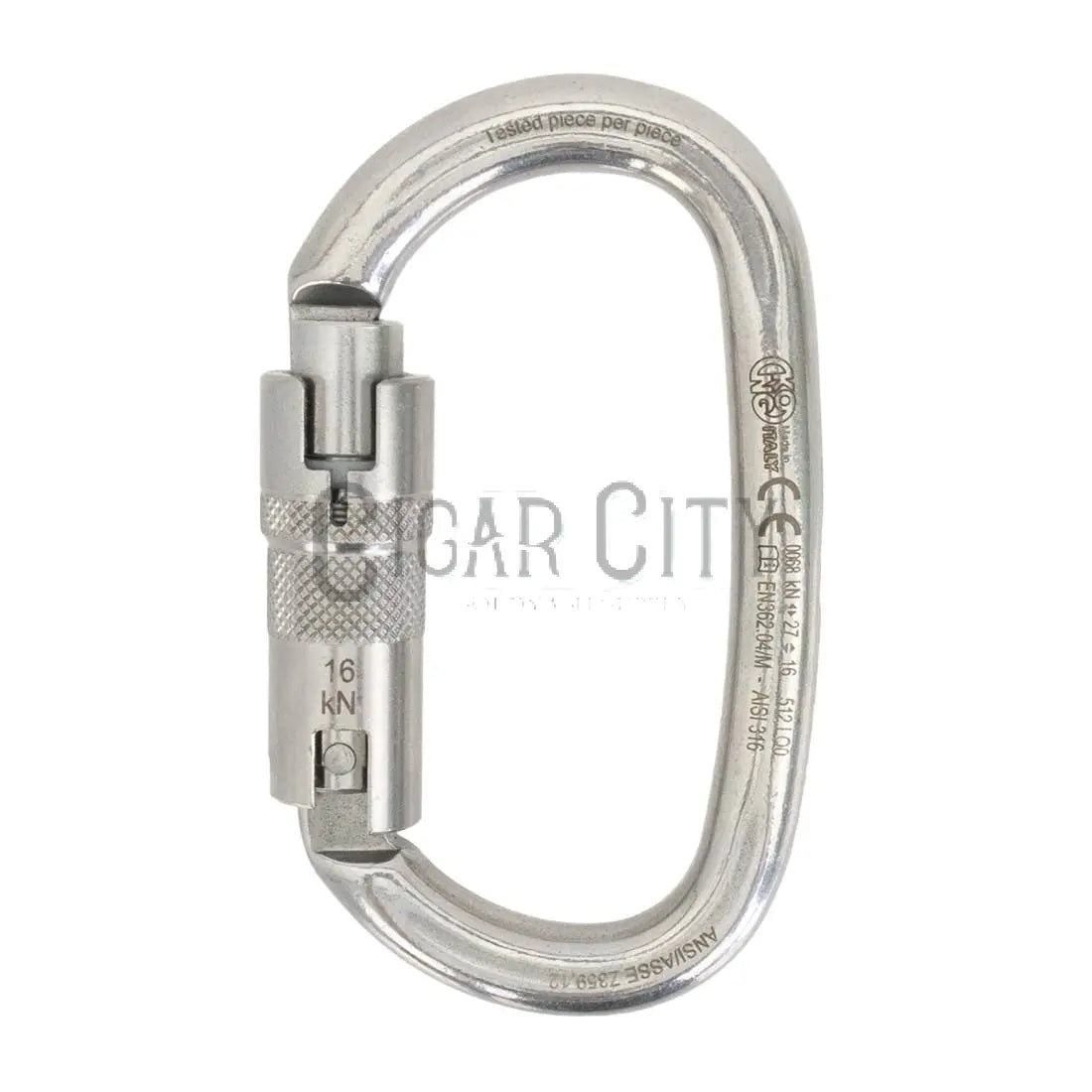 KONG Inox Carabiner - Ovalone ANSI WindowCleaner.com