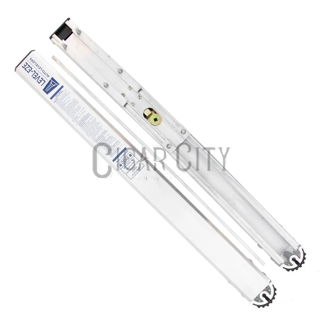 Level-eze Ladder (Z) Leveler with Swivel Feet WindowCleaner.com