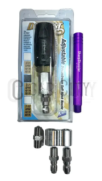 M5 Twist & Sharp Shooter Combo Tips Cigarcity Softwash.