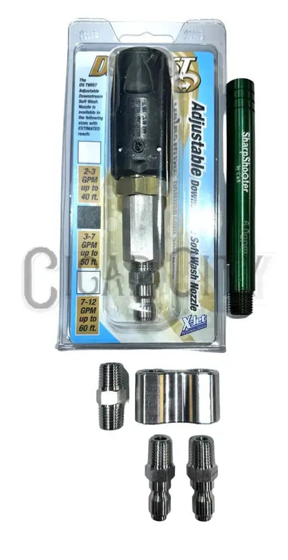 M5 Twist & Sharp Shooter Combo Tips Cigarcity Softwash.