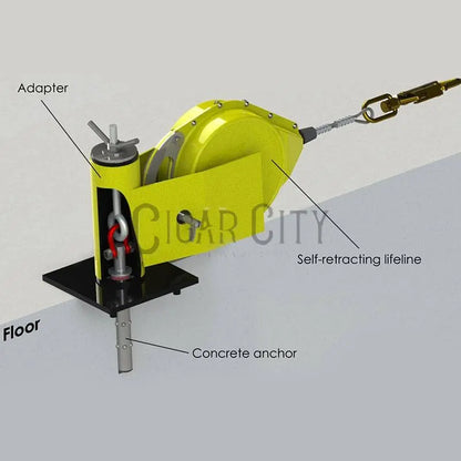 MIO Removable Concrete Anchor WindowCleaner.com