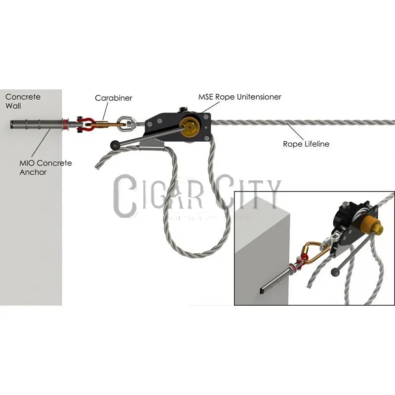 MIO Removable Concrete Anchor WindowCleaner.com