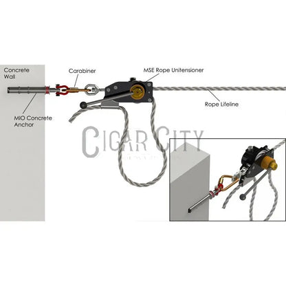 MIO Removable Concrete Anchor WindowCleaner.com