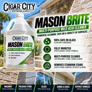 Mason Brite | Multi-Purpose Mild Acid Cleaner, Stain Remover & Brightener