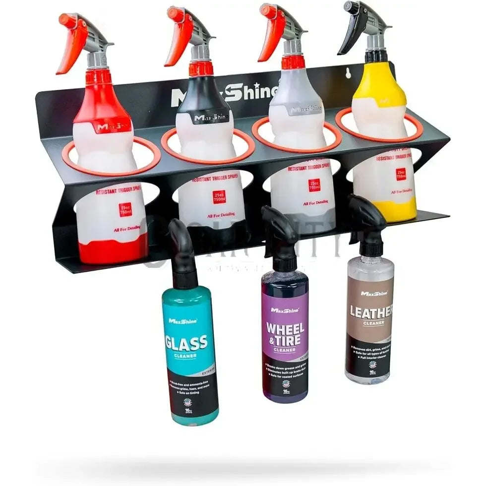 Maxshine 34oz Spray Bottle & Compound Holder – Wall Mount for IK Sprayers Maxshine