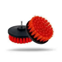 Maxshine 5" Red M8 Medium-Duty Upholstery & Carpet Brush with Drill Attachment Maxshine