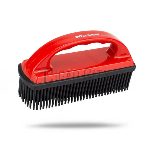 Maxshine Car Carpet Lint & Hair Removal Rubber Brush | Pet Hair & Debris Remover Maxshine