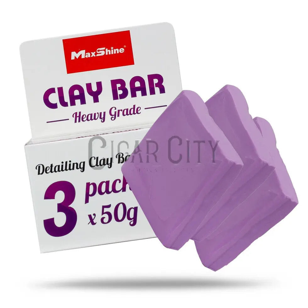 Maxshine Heavy Grade Detailing Clay Bar – Purple – Pack of 3 Maxshine