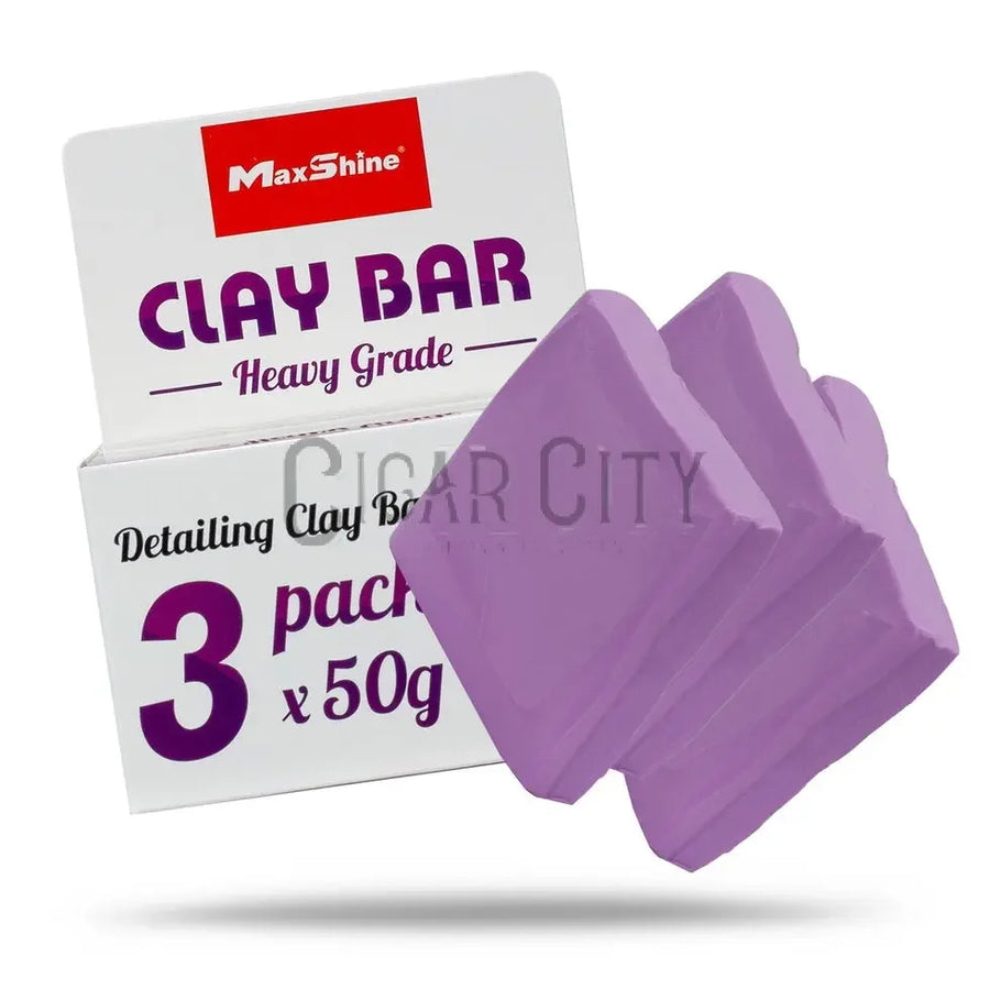 Maxshine Heavy Grade Detailing Clay Bar – Purple – Pack of 3 Maxshine