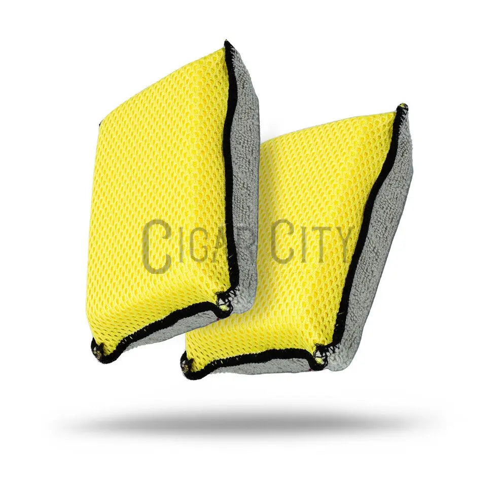 Maxshine Multipurpose Microfiber Non-Scratch Heavy Duty Cleaning Sponge [Pack of 1] Maxshine