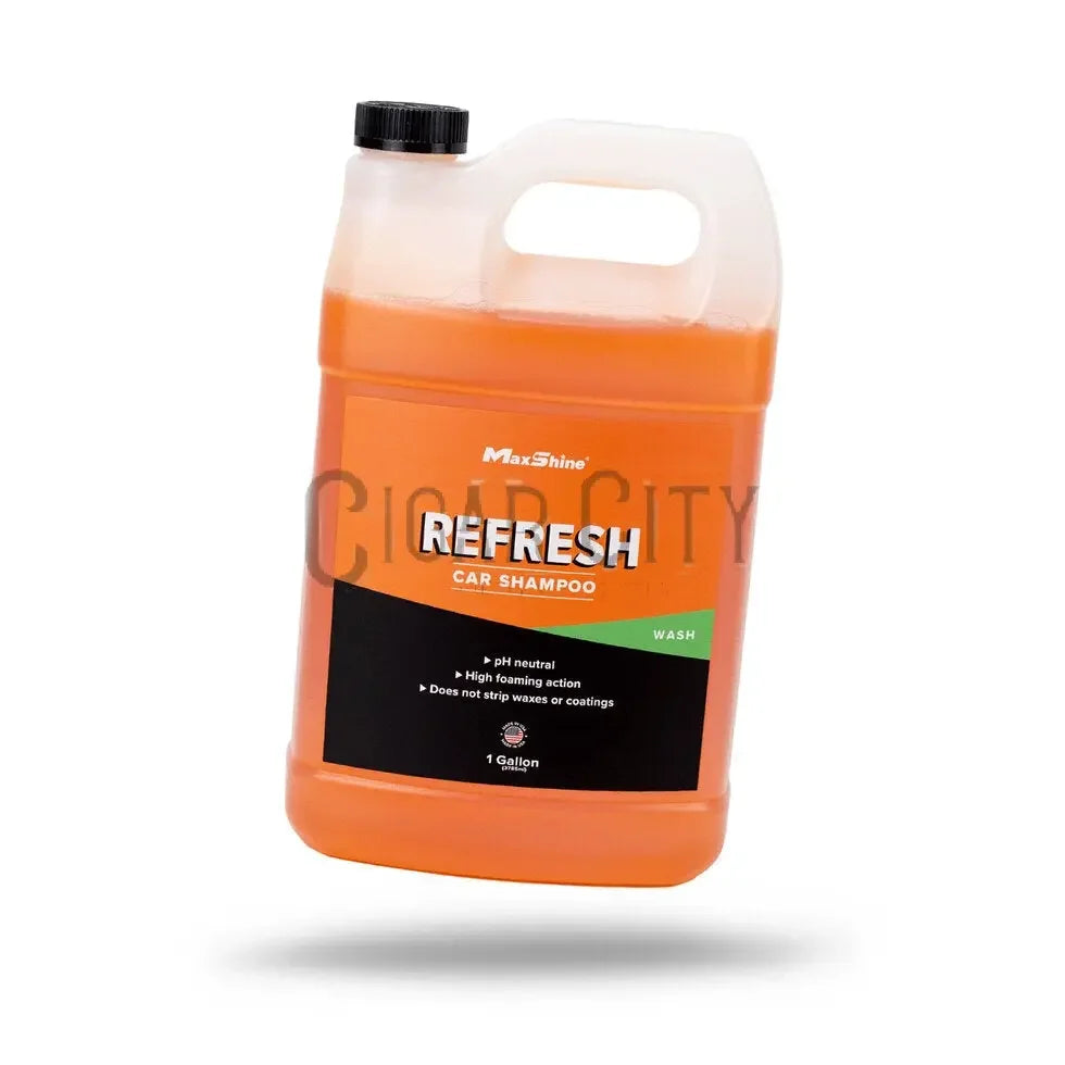Maxshine Refresh Car Wash Shampoo – High-Lubricity Wash Soap – 1 Gallon Maxshine