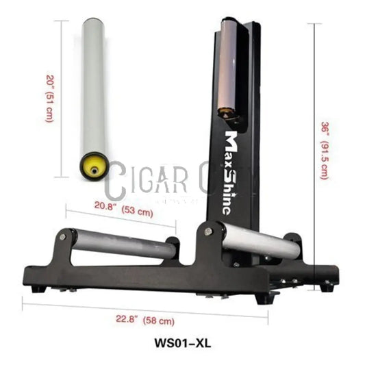 Maxshine Wheel Stand Tire Roller – XL Wheel Detailing Stand Maxshine