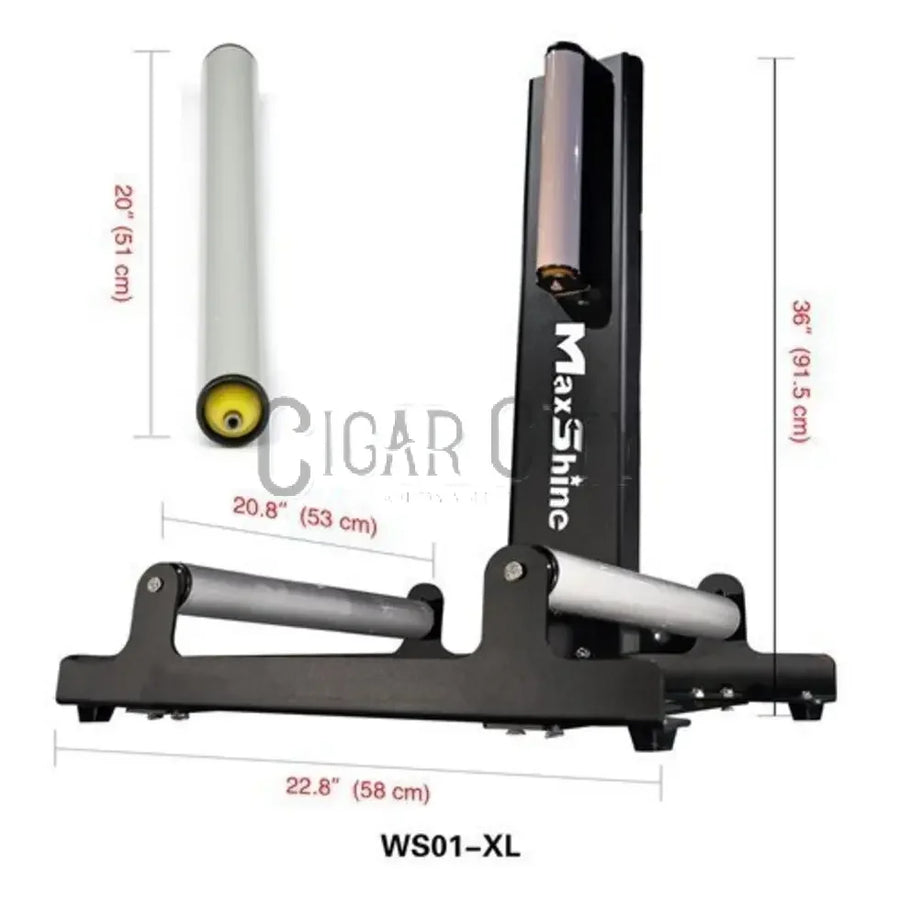 Maxshine Wheel Stand Tire Roller – XL Wheel Detailing Stand Maxshine