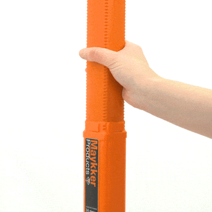 Maykker Round Soft Squeegee Rubber WindowCleaner.com